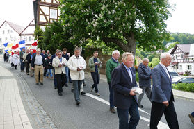 Bittprozession an Christi Himmelfahrt (Foto: Karl-Franz Thiede)